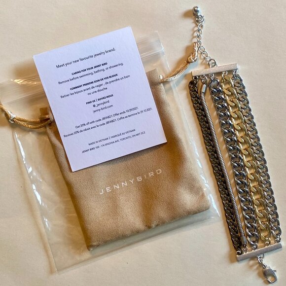 JENNY BIRD gorgeous bracelet, NWT - Picture 3 of 5